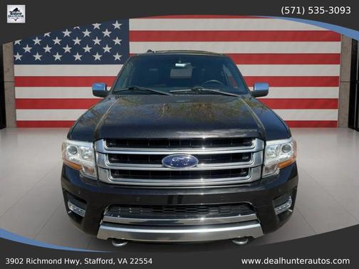 Black 2015 Ford Expedition Platinum