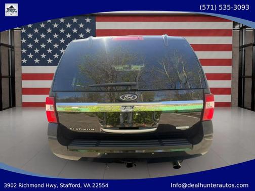 Black 2015 Ford Expedition Platinum