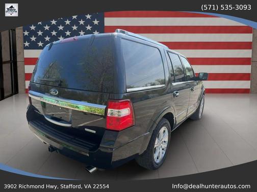 Black 2015 Ford Expedition Platinum