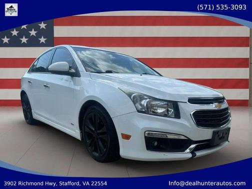 Summit White 2015 Chevrolet Cruze LTZ