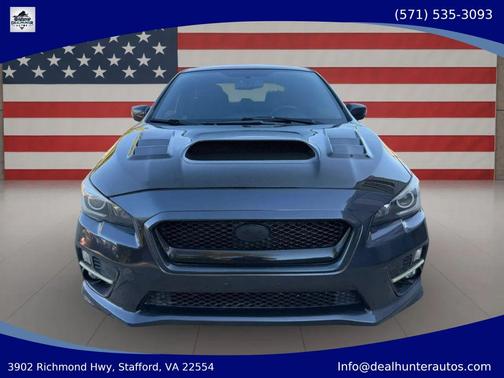 Dark Gray Metallic 2016 Subaru WRX Limited
