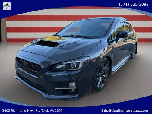 Dark Gray Metallic 2016 Subaru WRX Limited