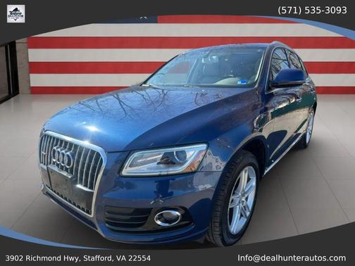 Blue 2016 Audi Q5 2.0T Premium Plus
