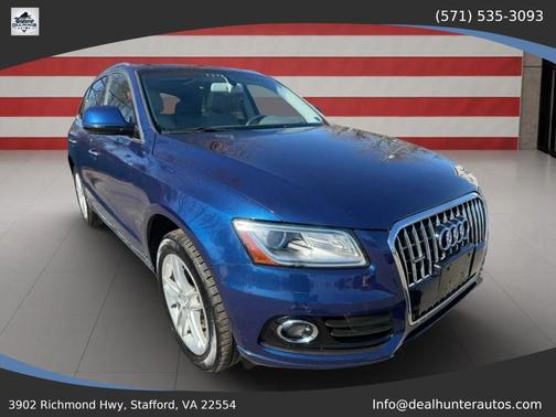 Blue 2016 Audi Q5 2.0T Premium Plus
