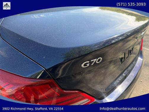 Adriatic Blue 2021 Genesis G70 2.0T RWD