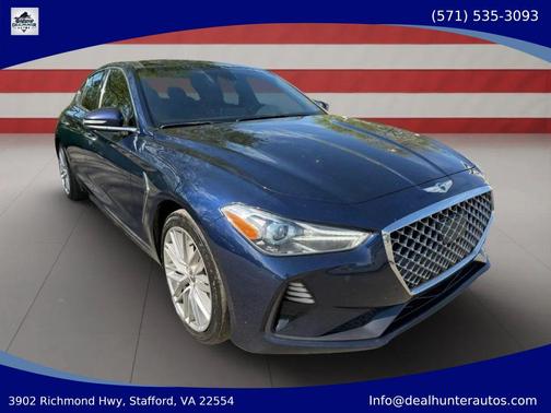 Adriatic Blue 2021 Genesis G70 2.0T RWD