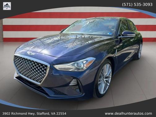 Adriatic Blue 2021 Genesis G70 2.0T RWD