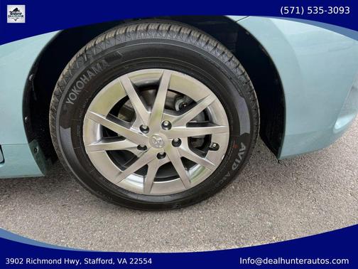 Blue 2015 Toyota Prius v Three