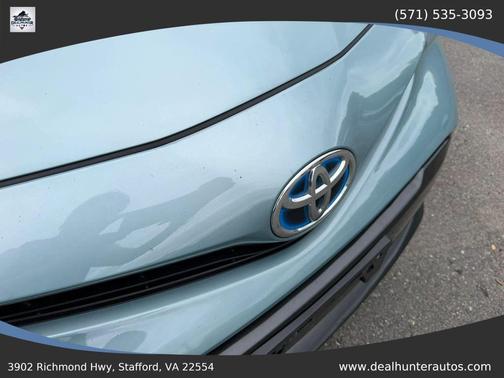 Blue 2015 Toyota Prius v Three