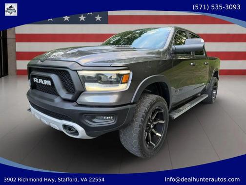 Granite Crystal Metallic Clearcoat 2019 RAM 1500 Rebel