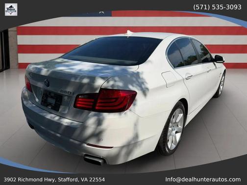 White 2011 BMW 550 xDrive
