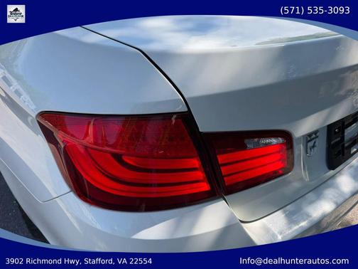 White 2011 BMW 550 xDrive
