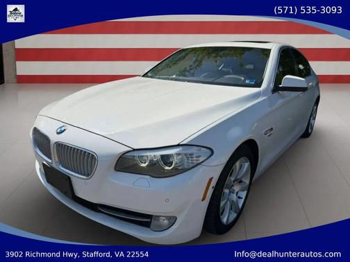 White 2011 BMW 550 xDrive