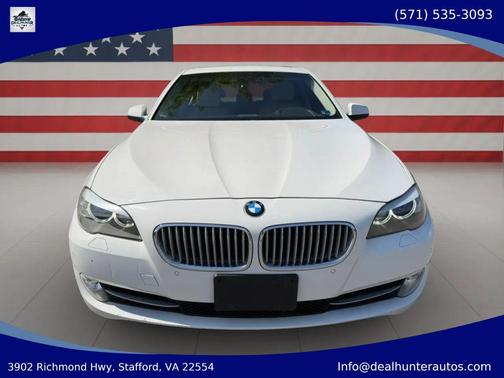 White 2011 BMW 550 xDrive