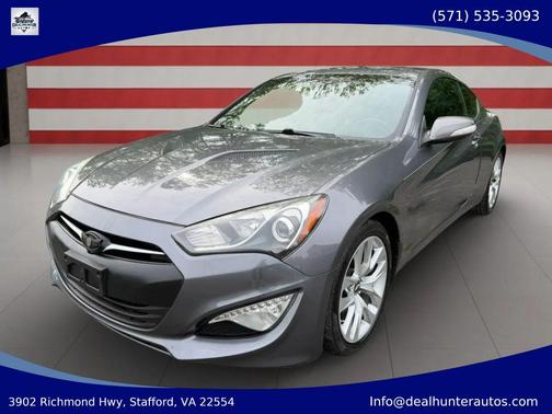 Gray 2013 Hyundai Genesis Coupe 3.8 Grand Touring