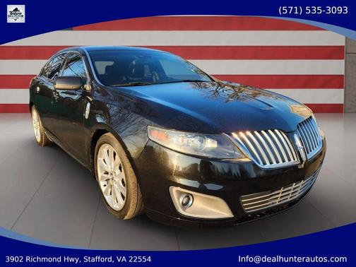 Black 2012 Lincoln MKS EcoBoost