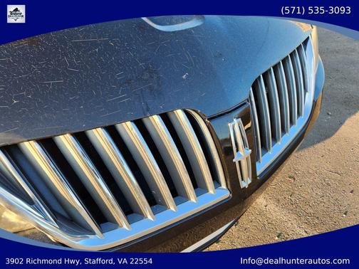 Black 2012 Lincoln MKS EcoBoost