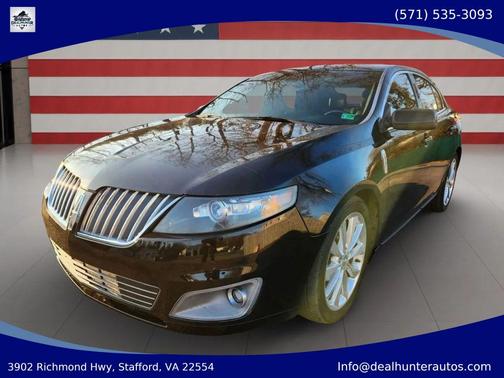Black 2012 Lincoln MKS EcoBoost