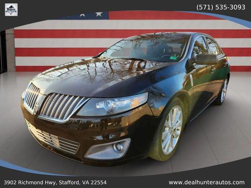 Black 2012 Lincoln MKS EcoBoost