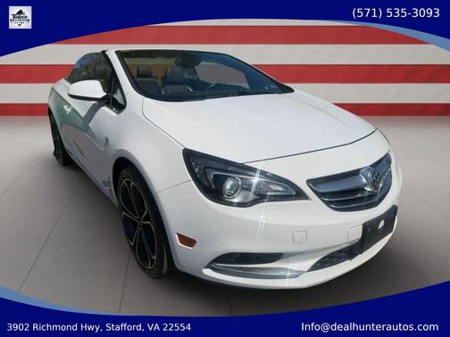 Summit White 2016 Buick Cascada 1SV Convertible 2D
