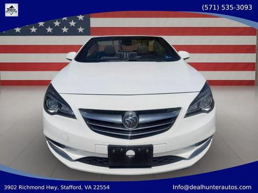 Summit White 2016 Buick Cascada 1SV Convertible 2D