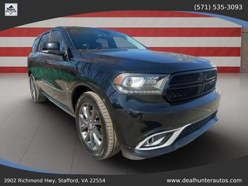 Black 2018 Dodge Durango GT