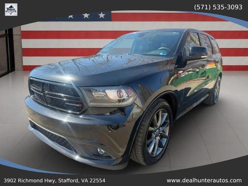 Black 2018 Dodge Durango GT