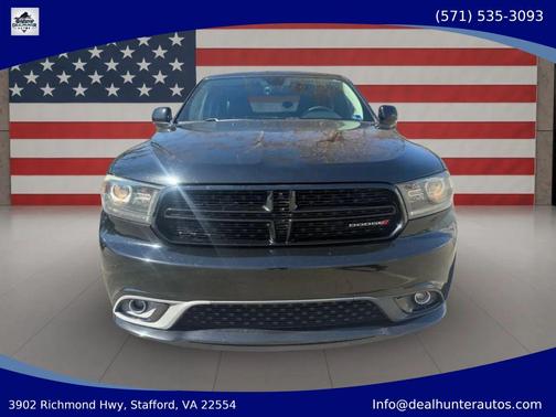 Black 2018 Dodge Durango GT