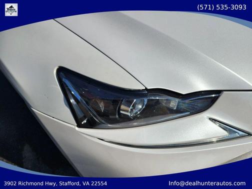 White 2018 Lexus IS 300 Base