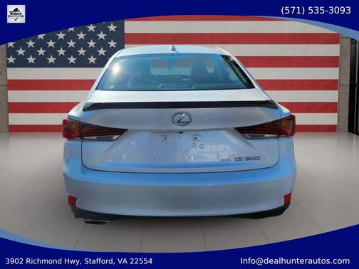 White 2018 Lexus IS 300 Base