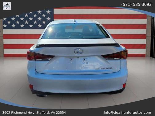 White 2018 Lexus IS 300 Base