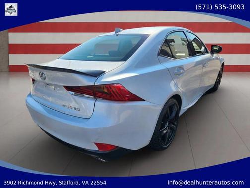 White 2018 Lexus IS 300 Base