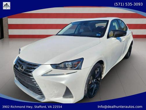 White 2018 Lexus IS 300 Base