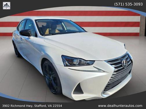 White 2018 Lexus IS 300 Base