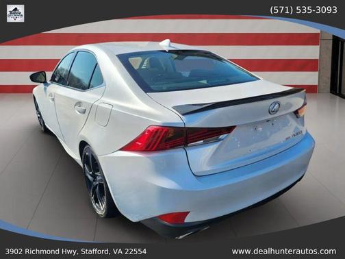 White 2018 Lexus IS 300 Base