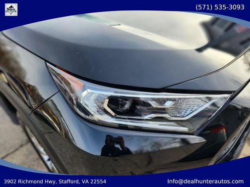 Midnight Black Metallic 2021 Toyota RAV4 Hybrid XLE Premium