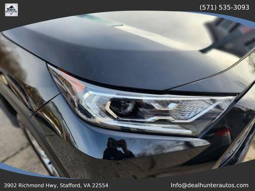 Midnight Black Metallic 2021 Toyota RAV4 Hybrid XLE Premium