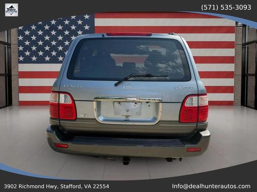 Mystic Sea Opalescent 2002 Lexus LX 470 Base