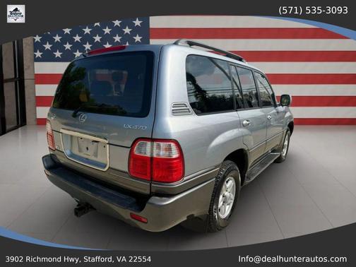 Mystic Sea Opalescent 2002 Lexus LX 470 Base