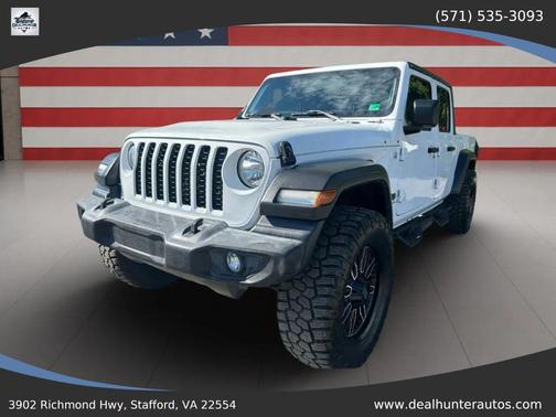 Bright White Clearcoat 2020 Jeep Gladiator Sport S