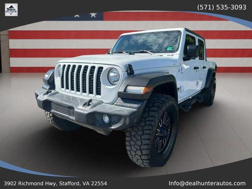 Bright White Clearcoat 2020 Jeep Gladiator Sport S