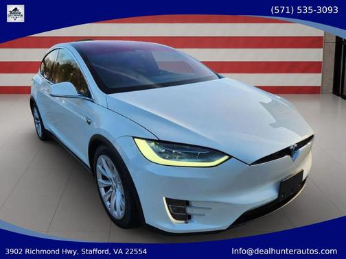 White 2018 Tesla Model X P100D