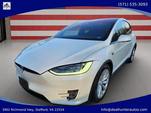 White 2018 Tesla Model X P100D