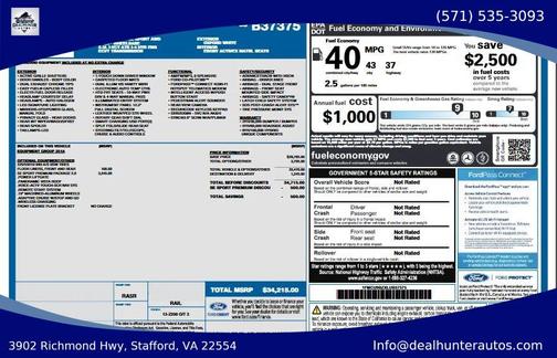 Oxford White 2020 Ford Escape SE