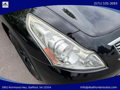 Black 2013 INFINITI G37x Base