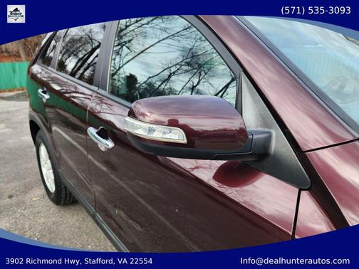 Dark Cherry 2012 Kia Sorento LX