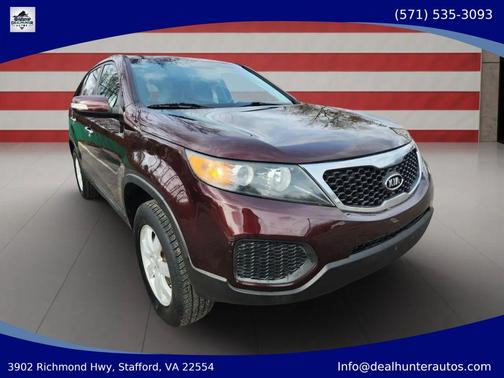 Dark Cherry 2012 Kia Sorento LX