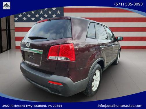 Dark Cherry 2012 Kia Sorento LX