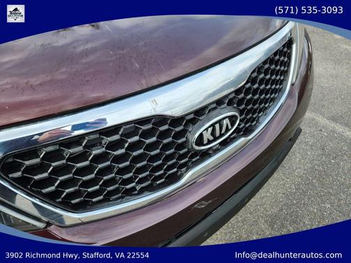 Dark Cherry 2012 Kia Sorento LX