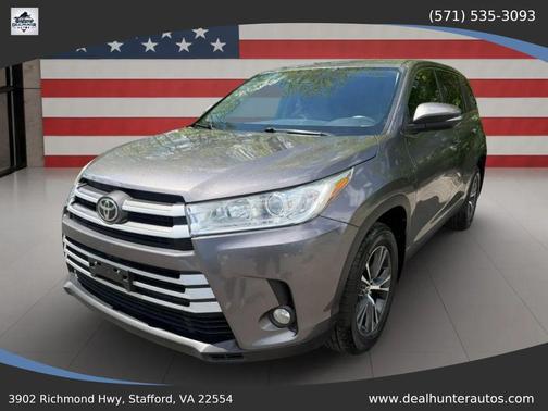 Predawn Gray Mica 2019 Toyota Highlander LE Plus